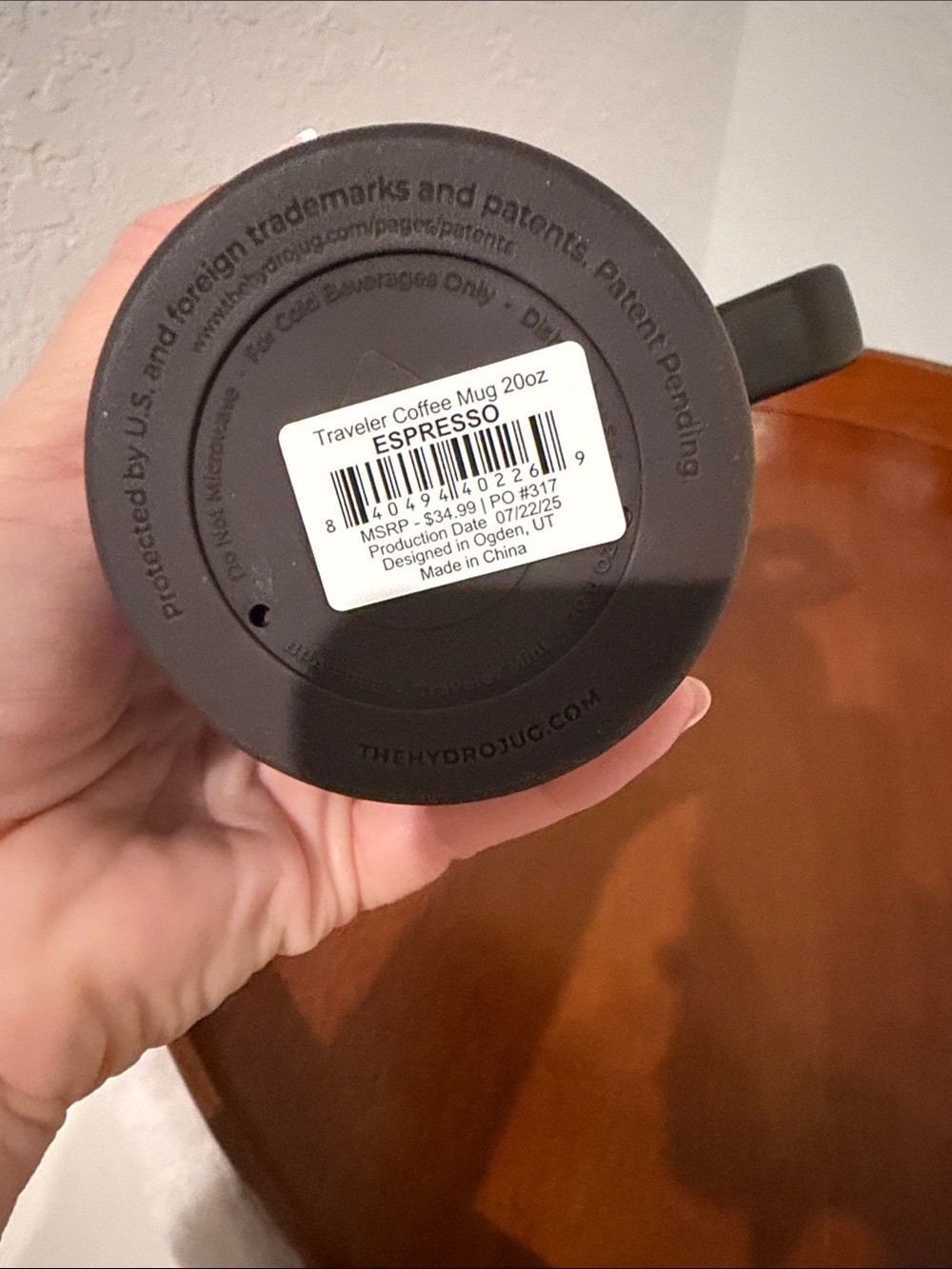 NWT Hydrojug Espresso 20oz Coffee Cup - Picture 5 of 9